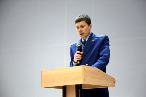 Представитель прокуратуры Амурской области прочитал студентам АмГУ лекцию о противодействии коррупции