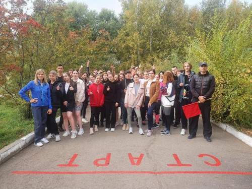 АмГУ присоединился к Всероссийскому студенческому патриотическому забегу